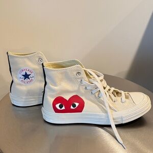 CDG play Converse Big Heart High Top